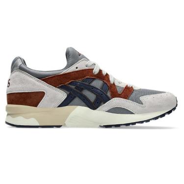 Imagem de Tênis Asics Gel Lyte V Masculino Cinza e Azul-Masculino