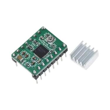 Imagem de Driver De Motor De Passo A4988 Com Dissipador De Calor Para Impressora