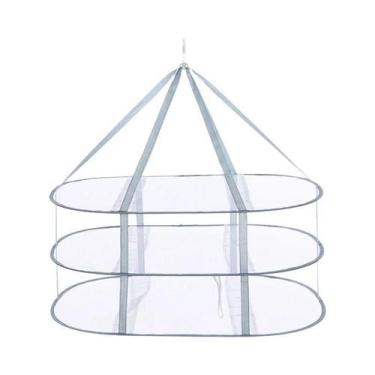 Imagem de Varal De Secagem Dobrável De Malha Para Ambientes Internos E Externos,