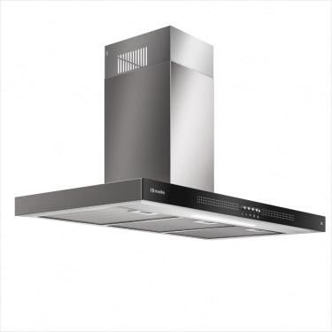 Imagem de Coifa de Parede Mueller em Aço inox e Vidro Modos Depurador ou Exaustor MCP90K 127V