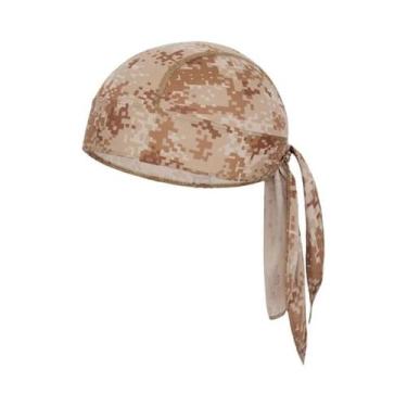 Imagem de Lenço De Verão Camuflado Em Malha Respirável, Proteção Solar, Secagem 