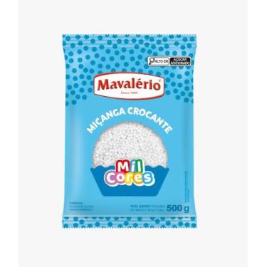 Imagem de Miçanga 500g - Mavalerio, Branco