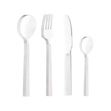 Imagem de Conjunto Faqueiro Athenas Aço Inox 16 pçs 220060 - Lyor - LYOR, WOLFF,