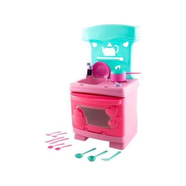 Imagem de Brinquedo Cozinha Completa Sweet Fantasy Forninho Infantil Sonho De Me