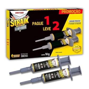 Imagem de Kit Straik Gel Mata Baratas 10g Pague 1 Leve 2