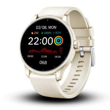 Imagem de Relógio Smartwatch Redondo L95 Prova D`água 45mm Chamadas Masculino Femenino