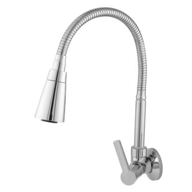 Imagem de Torneira para Cozinha de Parede 1/4vt 2265 C75 Cromado