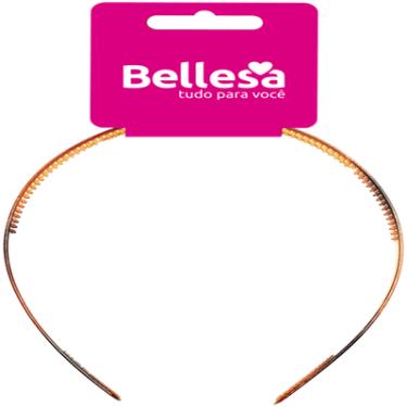 Imagem de Tiara de Cabelo Tartaruga Fina Bellesa Beauty Care 1 Unidade