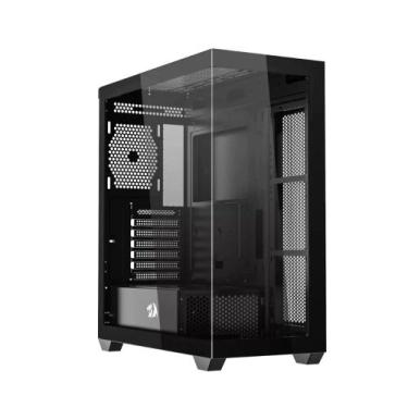 Imagem de Gabinete Gamer Redragon Deflect Preto Mid Tower