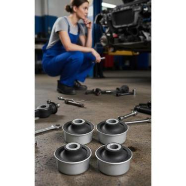 Imagem de Buchas Bandeja Dianteira Peugeot 206/207 - Segurança! - Congratulation