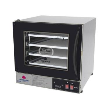 Imagem de Forno Turbo Elétrico Fast Oven Prp-004 Plus Preto - Progas Digital 127