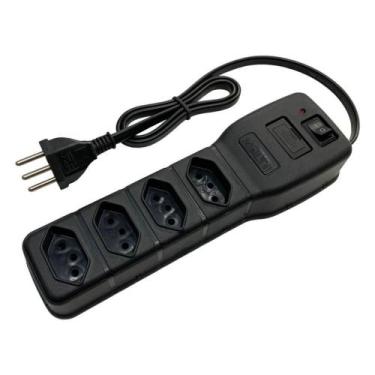 Imagem de Filtro De Linha Power Line Plps4t Plástico Bivolt 1540va - 21428 - Mul