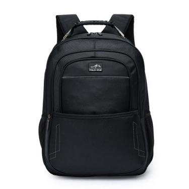 Imagem de Mochila Polo One Masculina Executiva Notebook Reforçada Trabalho Facul