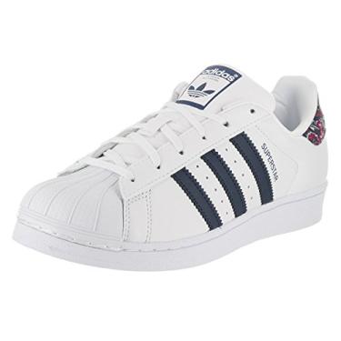 Imagem de Tênis feminino Adidas Superstar Branco/St. Dark Slate/Branco s80481, White/St Dark Slate/White, 11