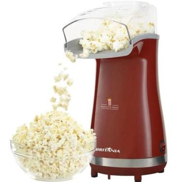 Imagem de Pipoqueira Britania Sem Oleo Cook Red 1200W 220V - Britânia, 220V