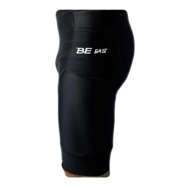 Imagem de Bermuda Ciclista Be Fast JET D40 Masculina Tam. M Preto