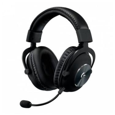 Imagem de Fone headset gamer sem fio pro x wireless lightspeed 7.1 logitech pret
