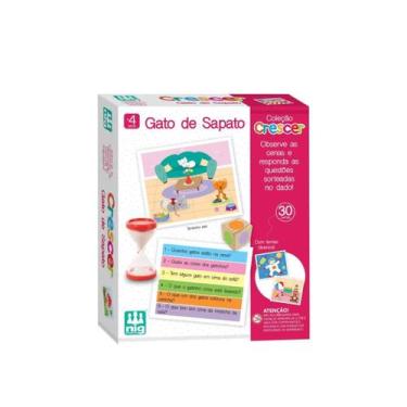 Imagem de Jogo Educativo Gato de Sapato - Nig Brinquedos