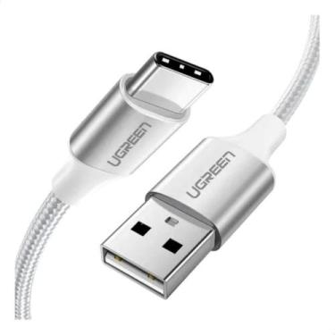 Imagem de Cabo Usba Para Usbc De 1 Metro 3a Ugreen Us288 Branco