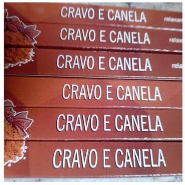 Imagem de Incenso de Cravo e Canela Indiano TAJ 5 caixinhas