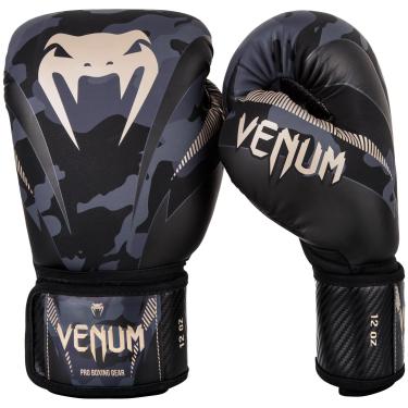 Imagem de Venum Luvas de boxe de impacto - Camuflagem escura/areia - 400 ml