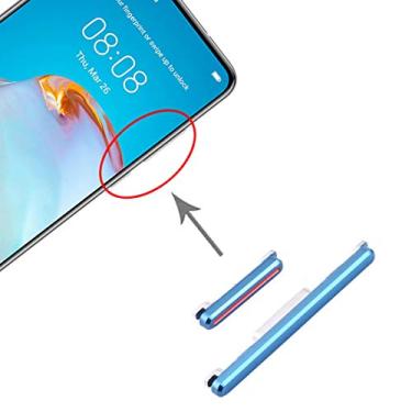 Imagem de HONGYAN Peças de substituição de telefone celular Botão liga/desliga e botão de controle de volume para Huawei P40 Acessórios telefônicos