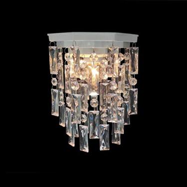 Imagem de Plafon Luminária Lustre de Cristal Acrílico Para Banheiro 17x25