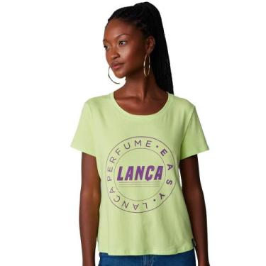 Imagem de Camiseta Easy Lança Perfume Basic Verde Feminino