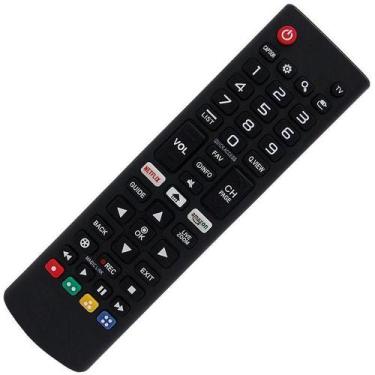 Imagem de Controle Remoto Tvs Smart 4K Lg-Netflix- Amazon- Uj6300 Uk6510 Lk - Le