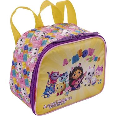 Imagem de Lancheira Escolar Sestini Gabby M Plus Meow Colorido