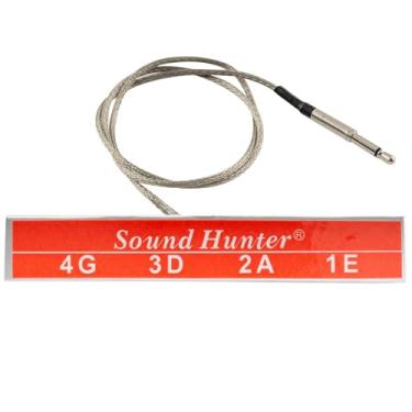 Imagem de Musiclily Basic Transducer Cerâmico Captador de Rastilho Piezo para Violoncelo, 83mm×14mm