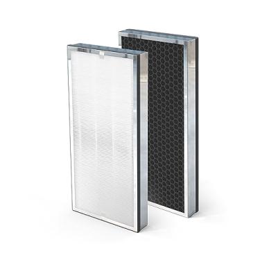 Imagem de Anycore Pacote com 2 filtros de substituição compatíveis com purificador de ar MA série 40, filtro de substituição 3 em 1 contém HEPA verdadeiro H13 e carvão ativado e pré-filtro fino