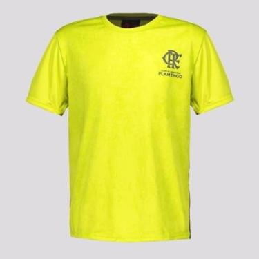 Imagem de Camisa Flamengo Bliss Infantil Amarela-Unissex