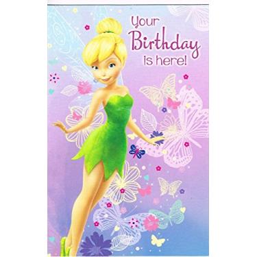 Imagem de Disney Cartão de aniversário Fairy Tinkerbell Your Birthday Is Here