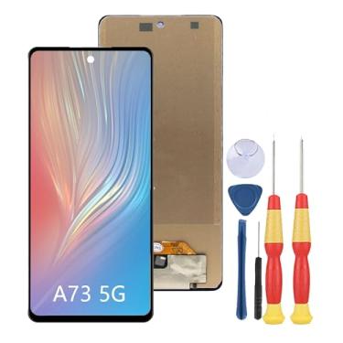 Imagem de SiuVorZhi Tela LCD compatível com Samsung Galaxy A73 5G A736 A736B A736B/DS Display LCD Touch Screen Assembly Peças de reposição com ferramentas.