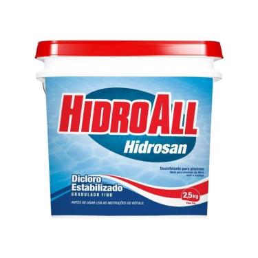 Imagem de Cloro Hidrosan Plus Balde 2,5kg - Hidroall