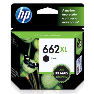 Imagem de Cartucho de Tinta HP 662XL Preto - CZ105AB