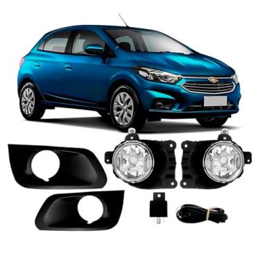 Imagem de Kit Farol De Milha Onix Lt Prisma 17/19 Com Moldura + BotÃO