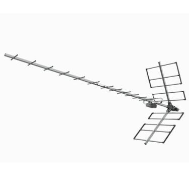 Imagem de Antena Digital Uhf Yagi Hdtv Alto Ganho Prohd-1118 - Proeletronic