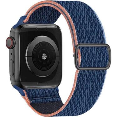Imagem de Pulseira Nylon Solo Chevron compatível com Apple Watch - Baú do Viking