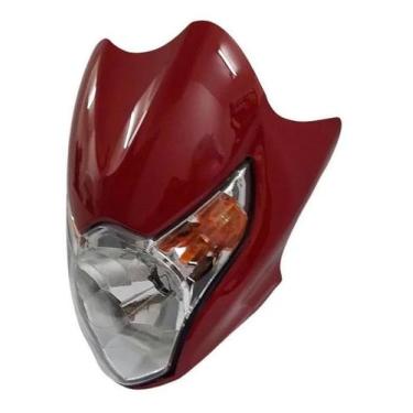 Imagem de Farol Completo Titan 150 Mix 2009 Vermelho - Foco, Vermelho