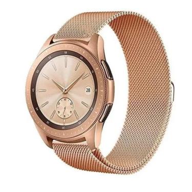 Imagem de Pulseira Milanese Para Galaxy Watch Bt 46mm, Gtr 47mm, Gear S3, Gear 2
