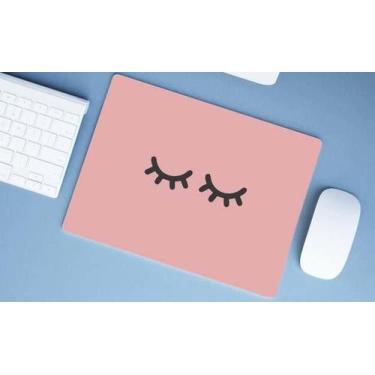 Imagem de Mouse Pad Grande Infantil Presente Cílios - Deluzz