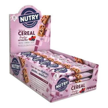 Imagem de Barra Cereal Frutas Vermelhas Nutry C 24