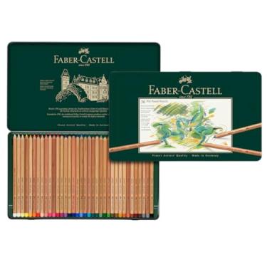 Imagem de A&G Estojo Lápis Pitt Pastel Seco, Faber-Castell, Multicor, 36 Cores, Faber-Castell, 112136, Multicor, 36 Cores
