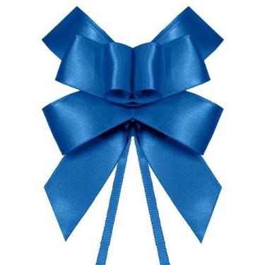 Imagem de Laço Rápido de Cetim - Progresso - Fitas Progresso, 214 - AZUL ROYAL