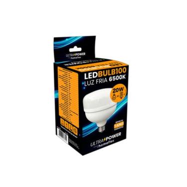 Imagem de Lampada bulbo led 20w 6500k e27 luz branca - HOMEFLEX
