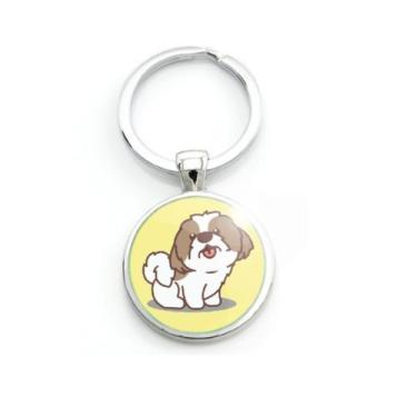 Imagem de Chaveiro Lhasa Apso Raça de Cachorro Temática Pet - RECANTOASTRALSITE