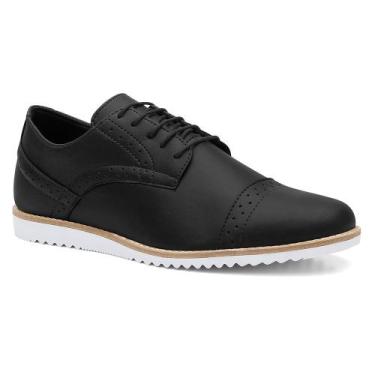 Imagem de Sapato Social Masculino Oxford Atacador Form's, Chumbo, 42, Masculino