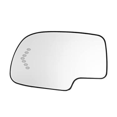 Imagem de X AUTOHAUX Espelho retrovisor esquerdo do carro aquecido para Chevy Silverado Avalanche Suburban para GMC Sierra 1500 2500 2003-2006